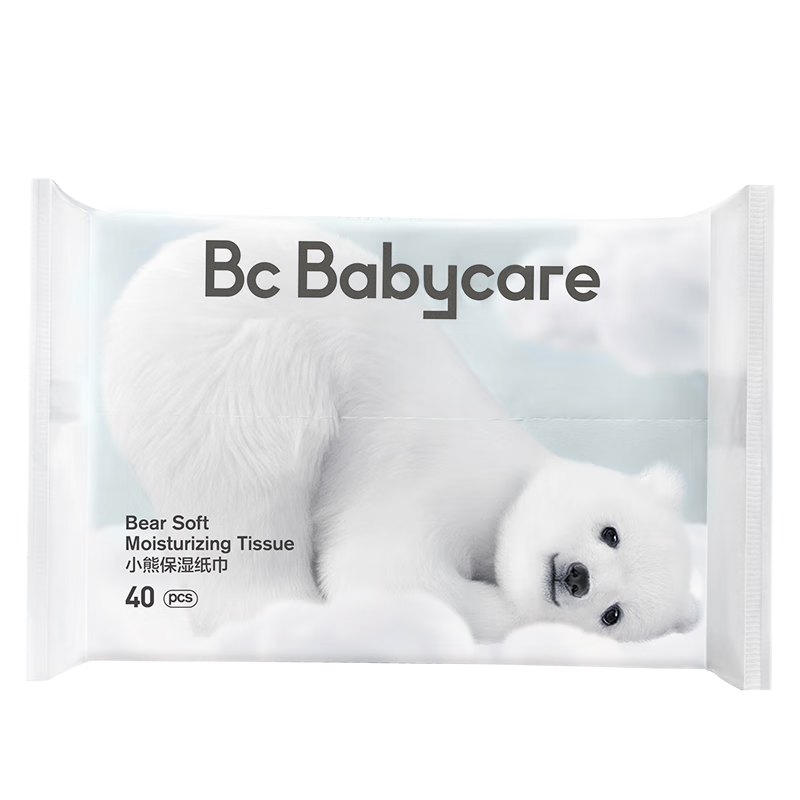 PLUS会员、需首购：babycare婴儿熊柔巾云柔巾新生儿超柔纸巾保湿抽纸乳霜纸