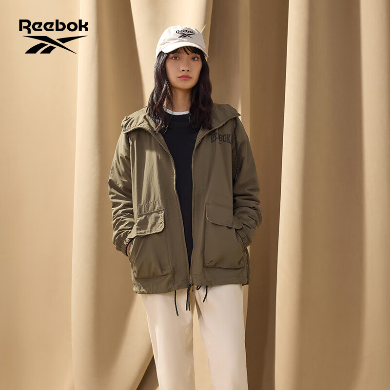 再降价、plus会员：Reebok 锐步 梭织夹克 22FCR103UGL0 A/XL 207.31元（需领券）