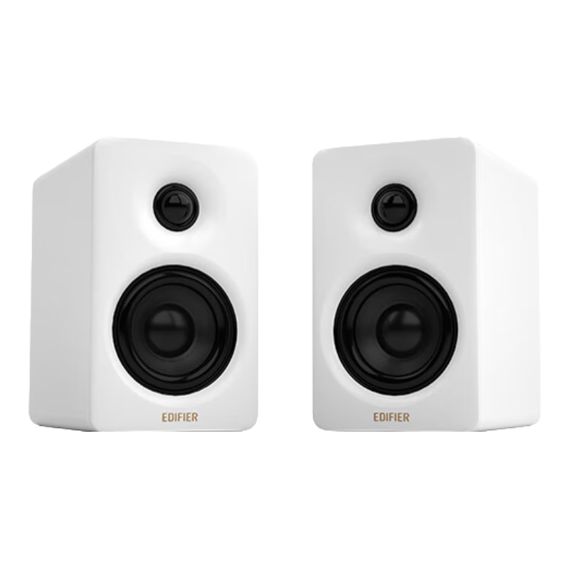 漫步者（EDIFIER）N300 有源桌面2.0监听音箱 高保真音响 大功率发烧级 双金标