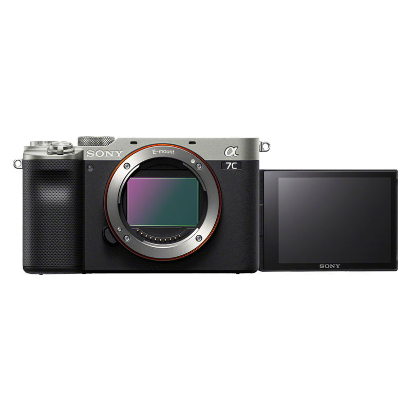 再降价：索尼 SONY Alpha 7C 全画幅 微单相机 银色 单机身 7163.21元