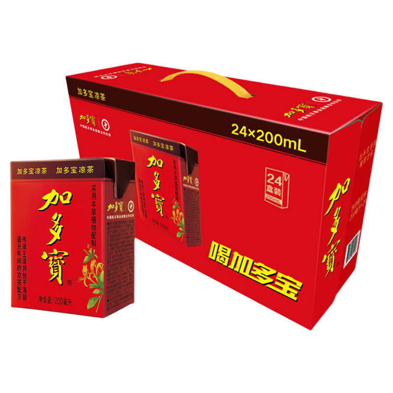 JDB 加多宝 凉茶 200ml*24瓶 ￥20.8