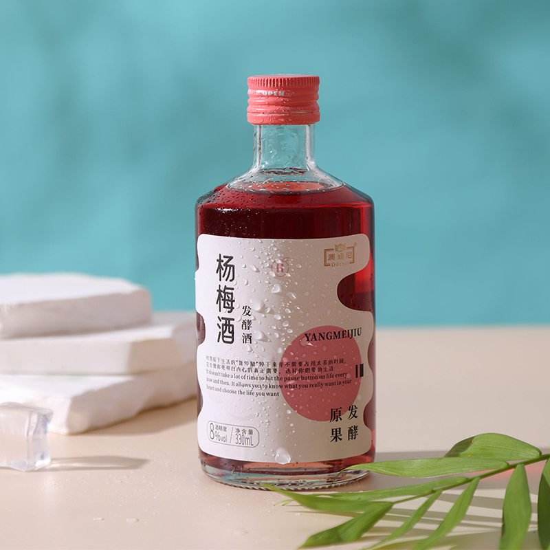 88VIP：Odenir 澳迪尼 发酵果酒 330ml*8瓶 组合装（4瓶青梅果酒 4瓶杨梅果酒） 76