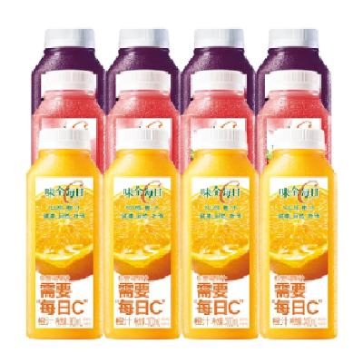 味全葡萄汁纯果蔬汁300ml×12瓶 47.4元（需领券）