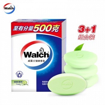 Walch 威露士 健康香皂 清新青柠 125g×4 *2件 