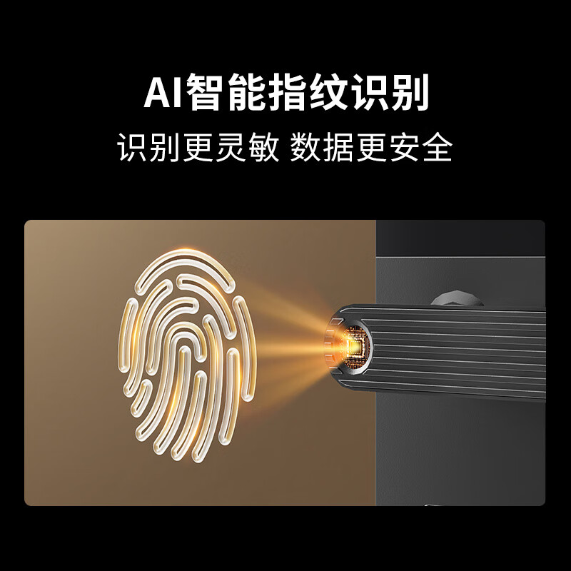 国家补贴：龙霆 T3 指纹密码执手款 智能门锁 224元（需用券）