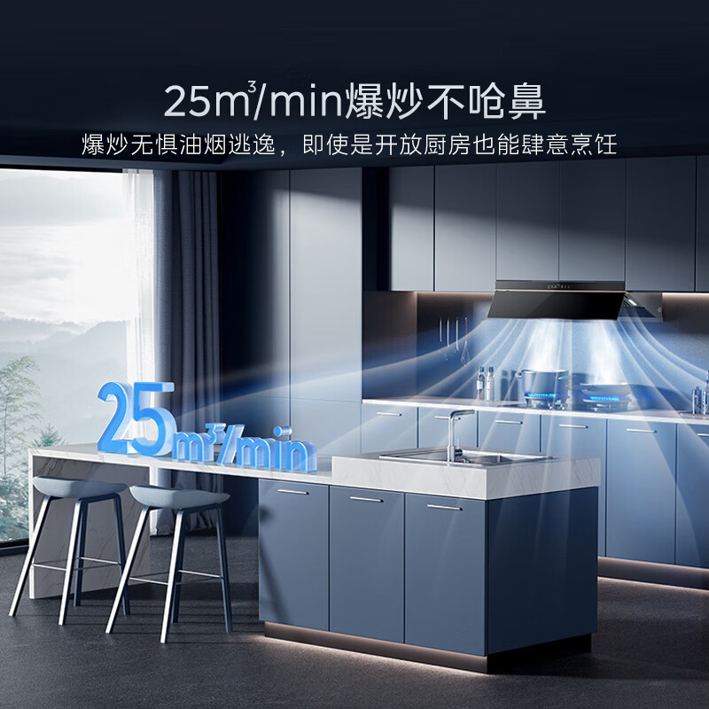 美的 CXW-140-AK5 PRO 欧式吸油烟机 1276.24元