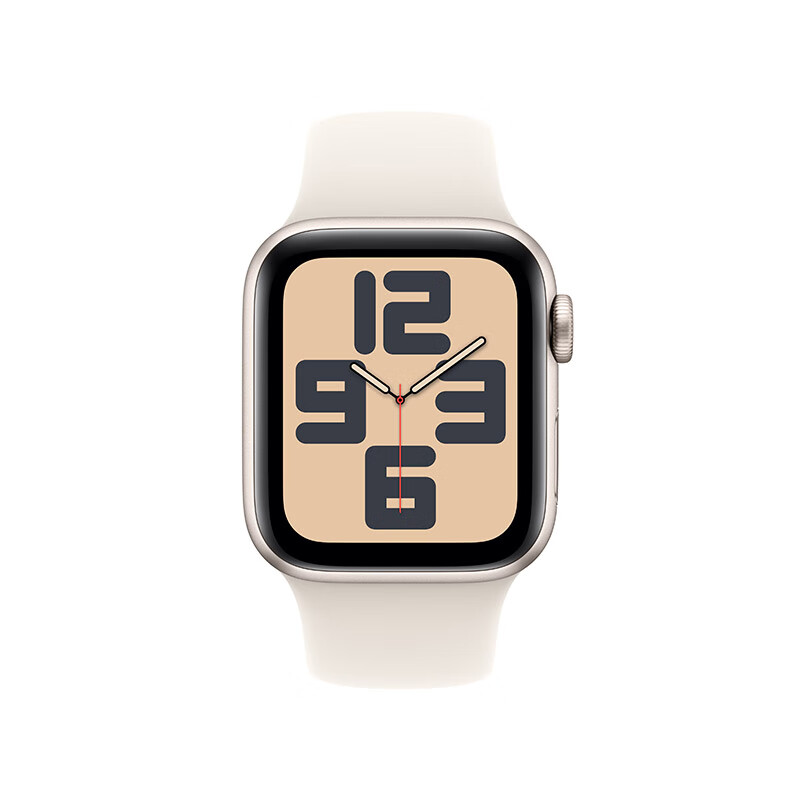 国家补贴：苹果 Apple Watch SE 2024款 智能手表GPS款 40毫米星光色 1291.15元（需