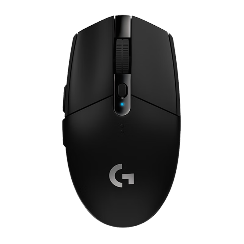 罗技（G）G304 LIGHTSPEED无线鼠标 游戏鼠标 黑色 168.1元