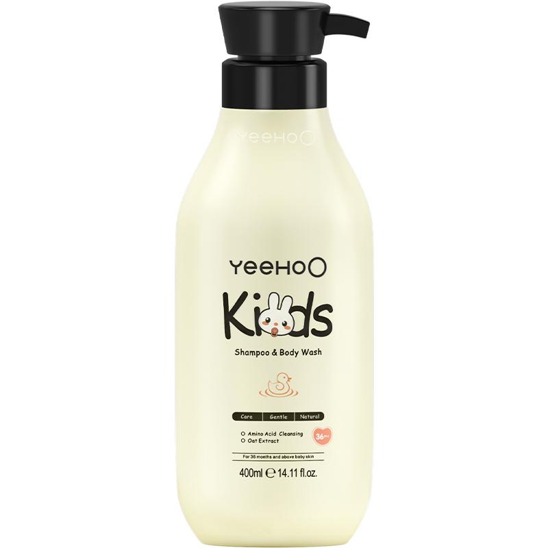 YeeHoO 英氏 儿童沐浴洗发二合一 400ml 23.75元