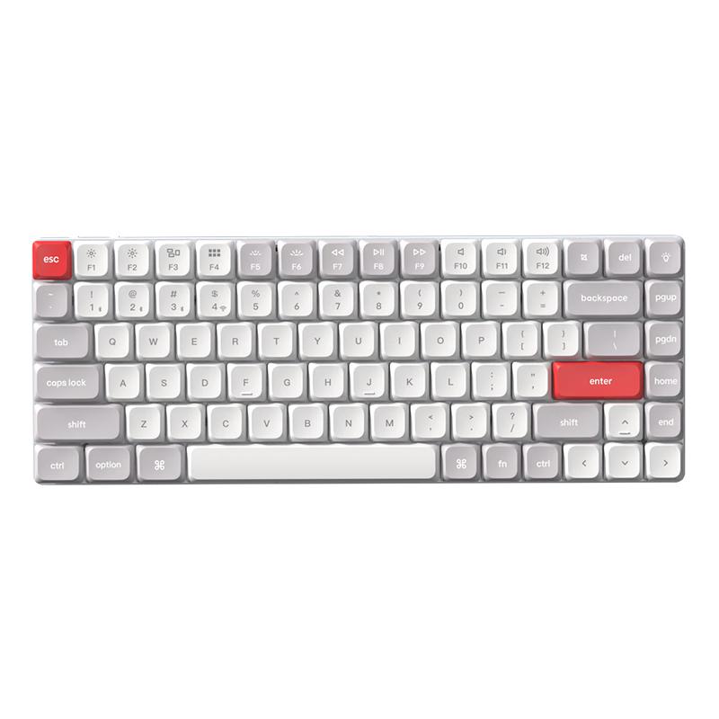 京东京造 K3Max 84键 三模机械键盘 天青白 佳达隆2.0矮茶轴 单光 333元