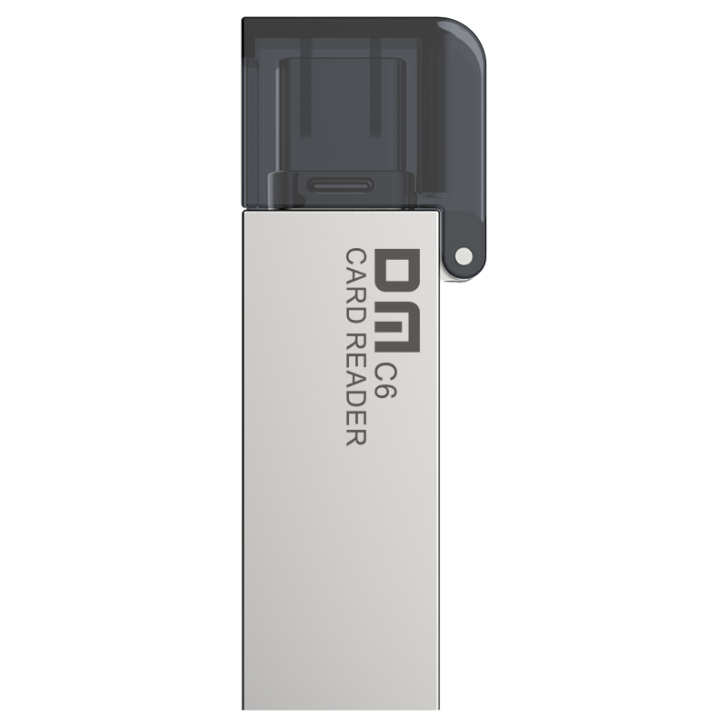 Plus会员、概率券：DM大迈 TF（MicroSD）存储卡读卡器 C6 Type-C两用 14.8元