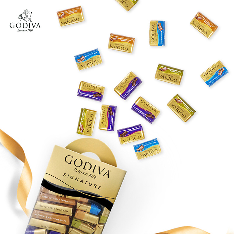 GODIVA 歌帝梵 醇享系列盒装混合口味巧克力制品 225g 106.85元