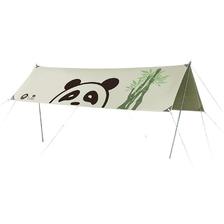 CAMEL 骆驼 户外精致露营天幕帐篷野餐便携式涂银防晒遮阳棚 349元（需用券