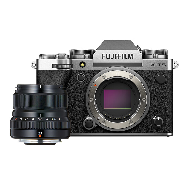 FUJIFILM 富士 X-T5 微单相机 23mm F2 镜头套机 14470元包邮（需用券）