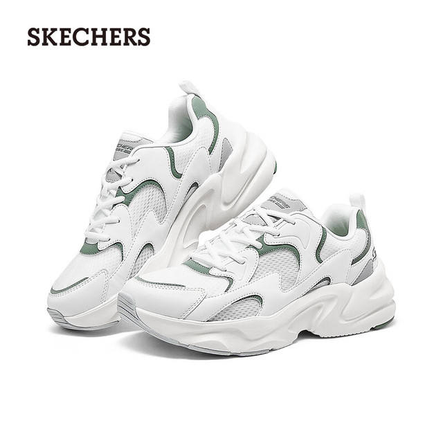 SKECHERS 斯凯奇 男鞋 踏浪老爹鞋 118321 139.5元包邮