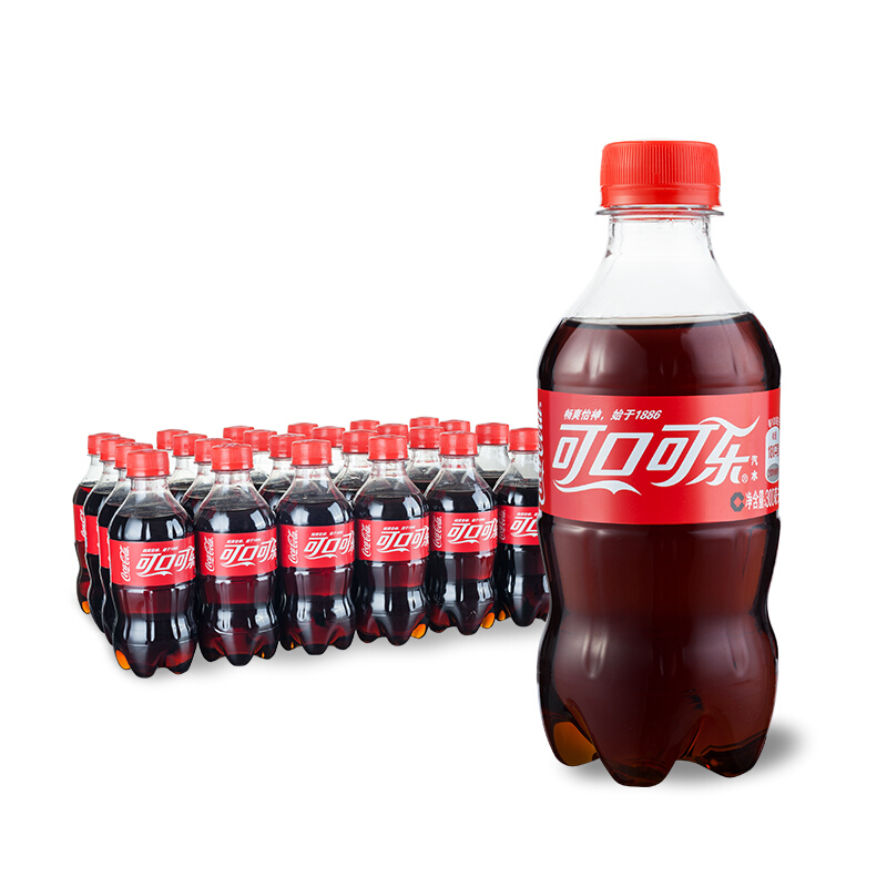 Coca-Cola 可口可乐 英雄联盟联名罐 汽水碳酸饮料300ML*12瓶 18.9元（需用券）