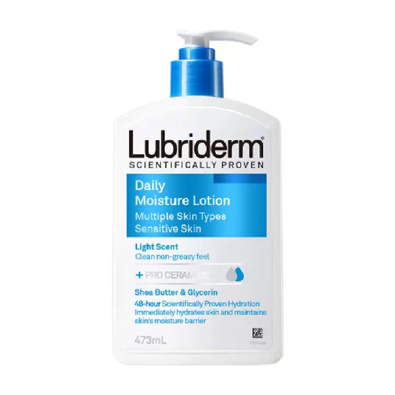 Lubriderm 露比黎登补水保湿强生身体乳473ml ￥37.8