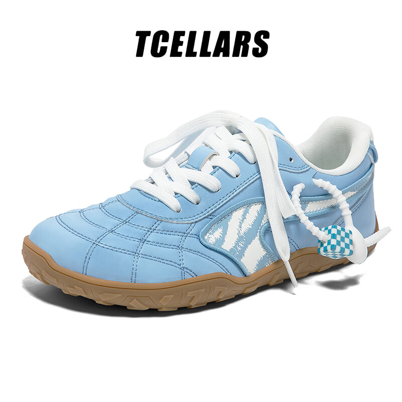 Tcellars 男士低帮舒适透气平底百搭休闲德训鞋 49元（需用券）