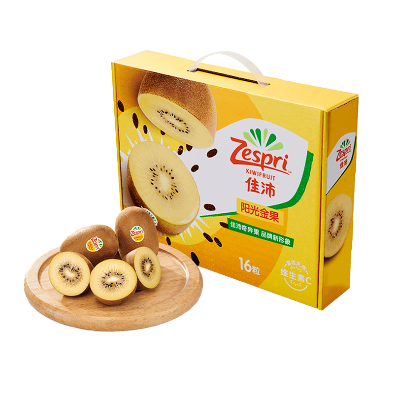 Zespri 佳沛 新西兰阳光金奇异果 16粒 单果约 80-103g 108.4元（需领券，合54.2元/