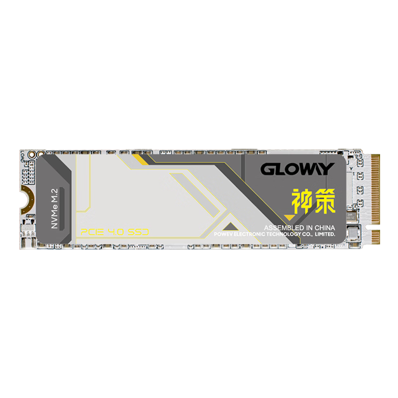 PLUS会员：GLOWAY 光威 神策系列 M.2 NVMe 固态硬盘 2TB PCIe 4.0 725.26元