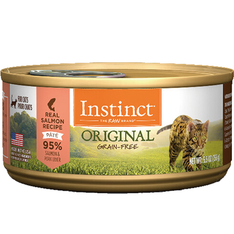 plus：（instinct）百利 猫主食罐头 进口优质无谷高蛋白罐头 156g*24罐 259.56元