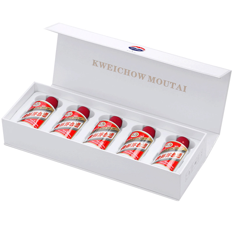 MOUTAI 茅台 贵州茅台飞天 53%vol 酱香型白酒 50ml*5瓶 698元