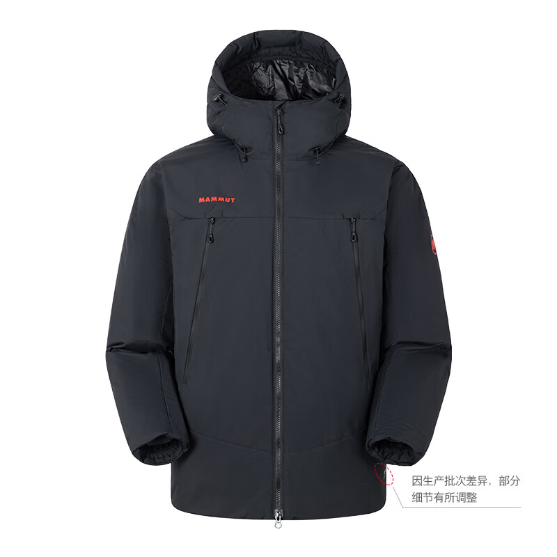 MAMMUT 猛犸象 Clion防风软壳保暖750蓬羽绒服 黑色 M 3103.1元（需用券）