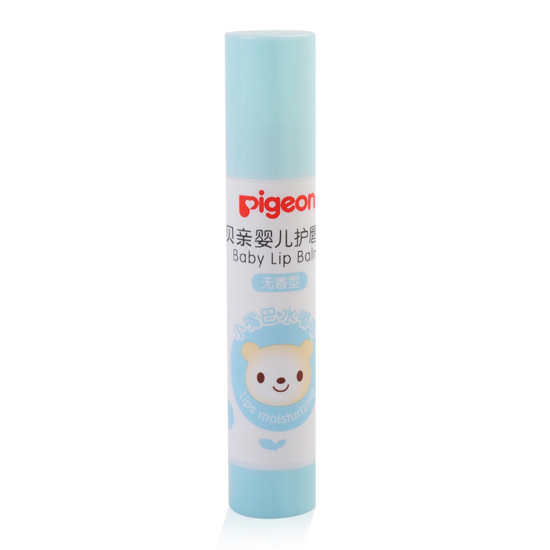 有券的上、PLUS会员：Pigeon 贝亲 婴儿护唇膏 无香型 3g 3.75元（双重优惠）