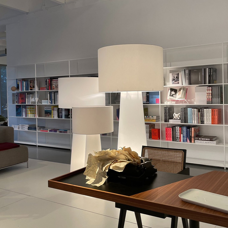 LOVOND 莱福登 客厅落地灯意大利艺术设计师奶油风卧室氛围高级感轻奢大台