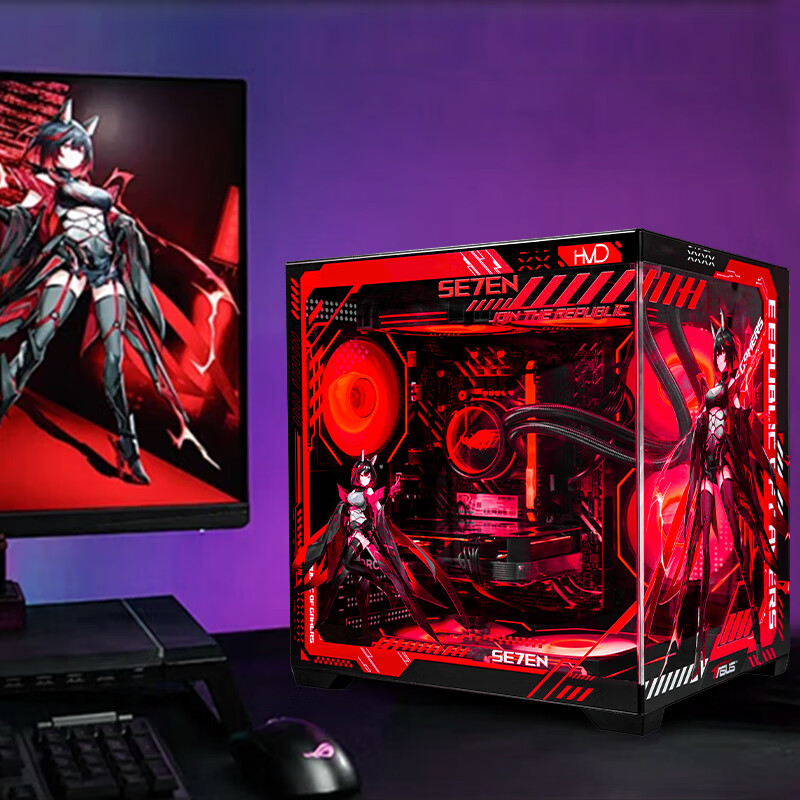 华硕 ASUS 台式电脑主机diy设计师黑神话悟空游戏ROG电竞组装机 配置一i5 3799