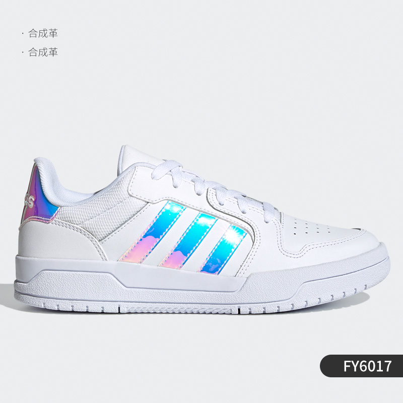 adidas 阿迪达斯 官方正品男女休闲低帮透气轻便运动板鞋 FY5296 214元（需用券