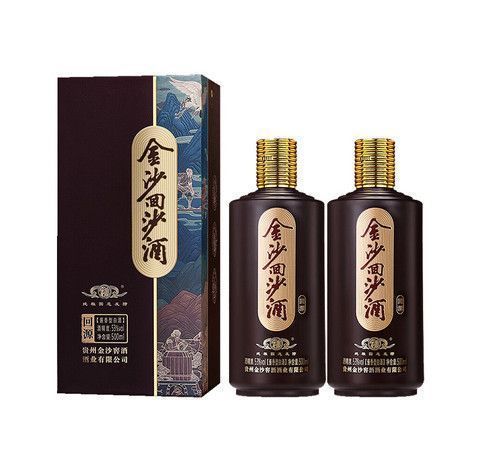 金沙 回沙酒 回源 53%vol 酱香型白酒 500ml*2瓶装 135元（需用券）