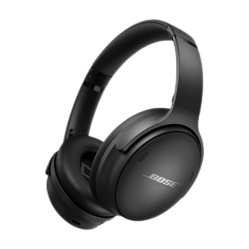 plus：Bose QuietComfort SE 无线消噪耳机—黑色 QC45头戴式蓝牙降噪耳机 动态音质