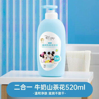 Disney 迪士尼 儿童沐浴露洗发水二合一 520ml*1瓶 ￥16.9
