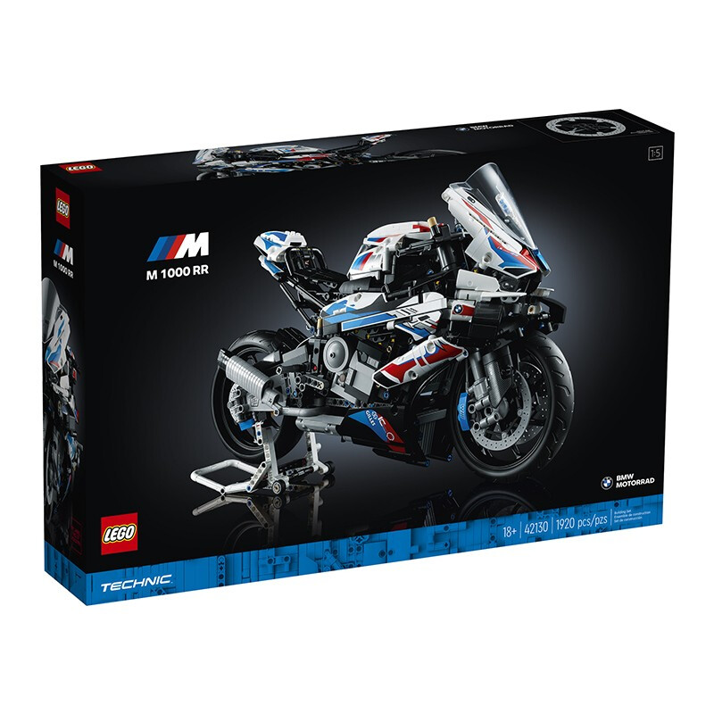 LEGO 乐高 Technic科技系列 42130 宝马 M 1000 RR 1358.01元（需用券）