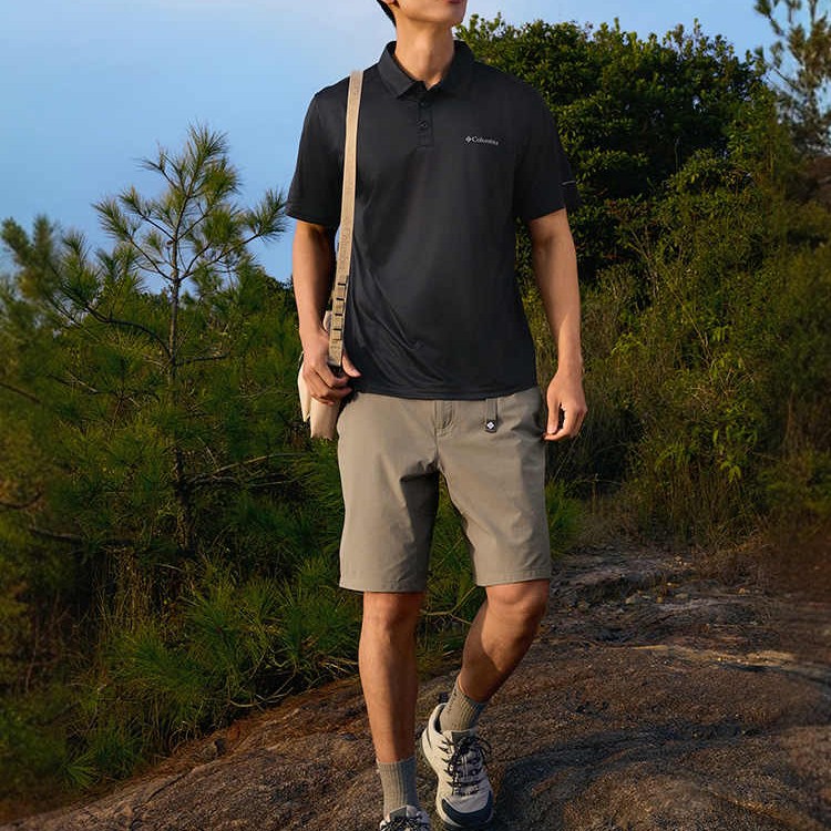 Columbia 2026春夏新款哥伦比亚户外男吸湿透气薄休闲短袖POLO衫T恤AJ3614 163元