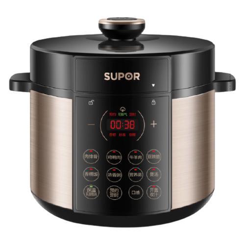 SUPOR 苏泊尔 国风系列 SY-50YC9086 电压力锅 5L 186.35元