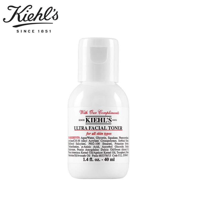 Kiehl's 科颜氏 高保湿爽肤水40ml 18.71元