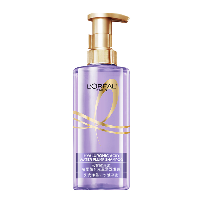 L'OREAL PARIS 玻尿酸水光洗发露 440ml 39.9元