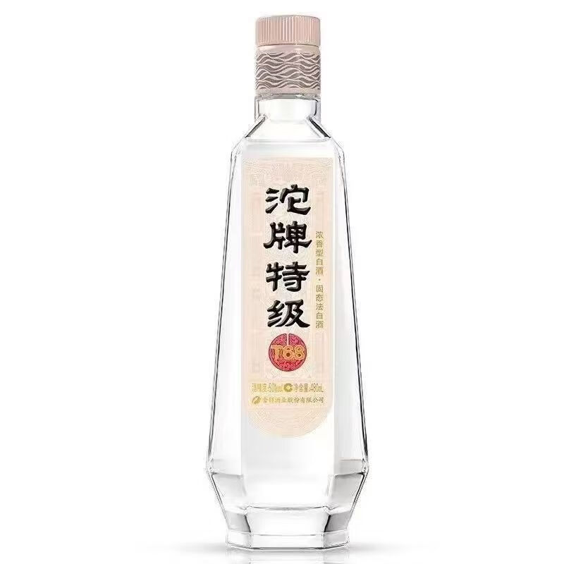 舍得 沱牌特级T68 浓香型白酒 50度 480mL 纯粮精酿 64元