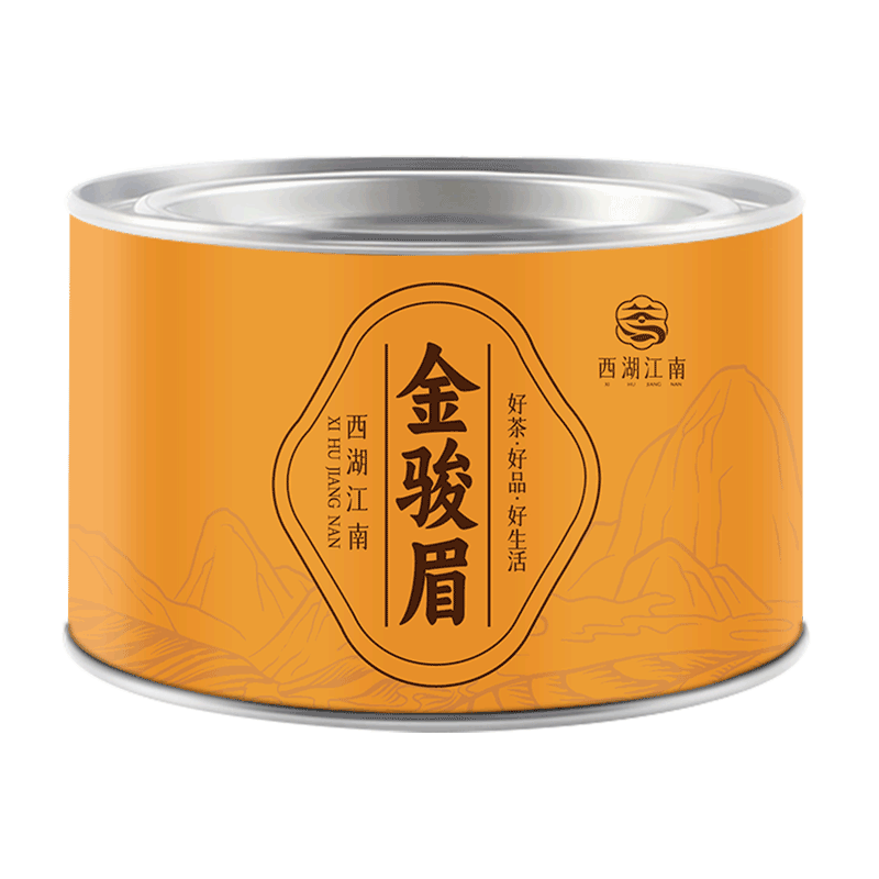 西湖江南 特级红茶 金骏眉 福建武夷山原产 茶叶罐装 9.9元