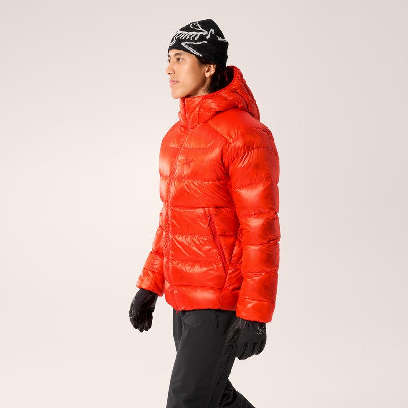 ARC'TERYX 始祖鸟 CERIUM SV HOODY 保暖 男子 羽绒夹克 Solaris/暖阳橙 S 6000元