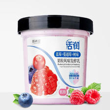 活润 新希望 低脂活润大果粒 蓝莓+蔓越莓+树莓 370g*2 风味发酵乳酸奶酸牛奶