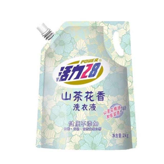 Power28 活力28 山茶花洗衣液2kg 4.95元包邮