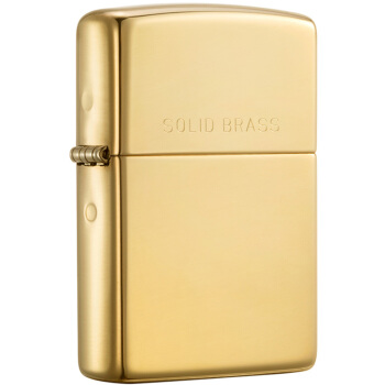 ZIPPO 打火机 铜刻镜子 镜面黄铜 蚀刻 煤油防风火机 278元