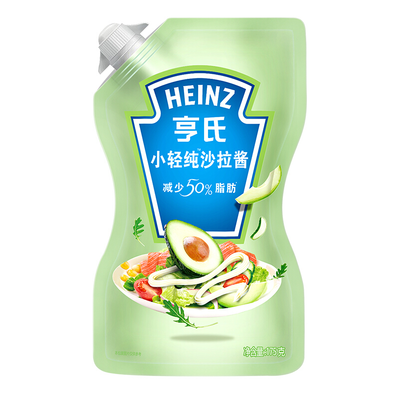 Heinz 亨氏 小轻纯沙拉酱 175g 10.9元
