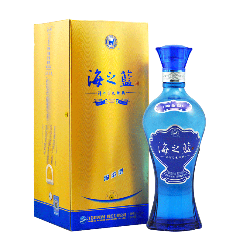 YANGHE 洋河 海之蓝 蓝色经典 52%vol 浓香型白酒 ￥101.65