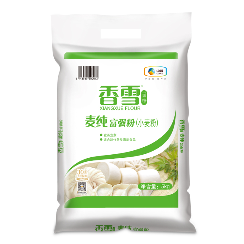 88VIP：香雪 麦纯富强粉 5kg 11.56元