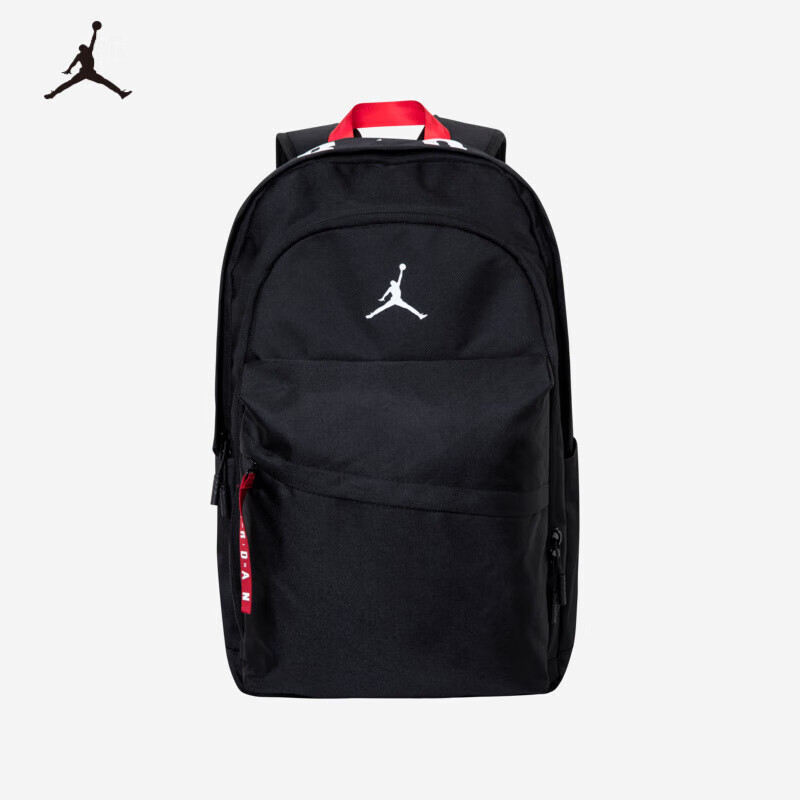 NIKE 耐克 Jordan 双肩包 正黑色 8/20(49x30x17cm) 275.4元