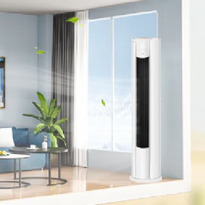 PLUS会员：Midea 美的 2匹 风酷三级能效 变频冷暖 客厅空调立式 空调柜机 KFR-5